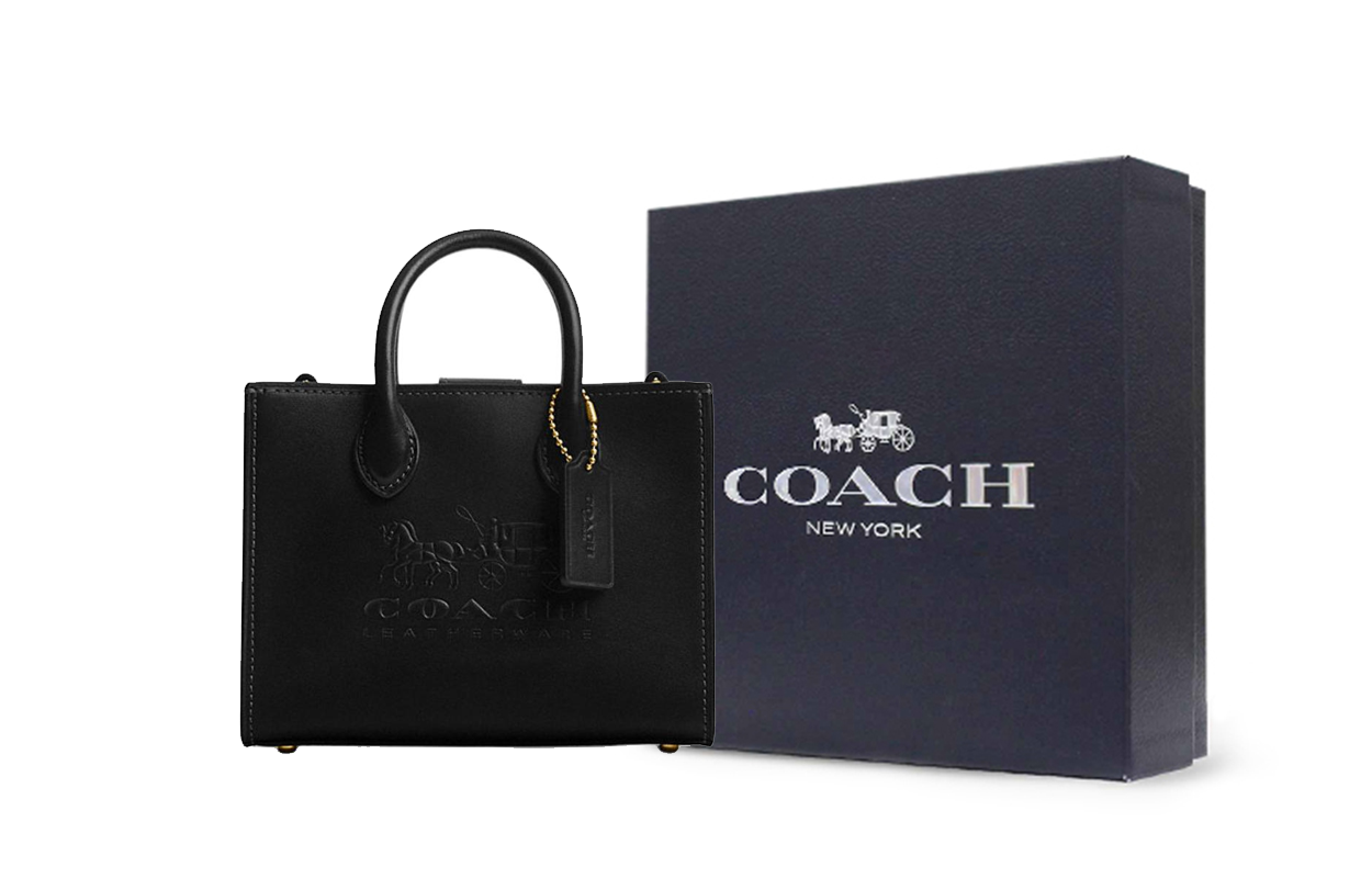 

COACH Элегантная сумка из телячьей кожи