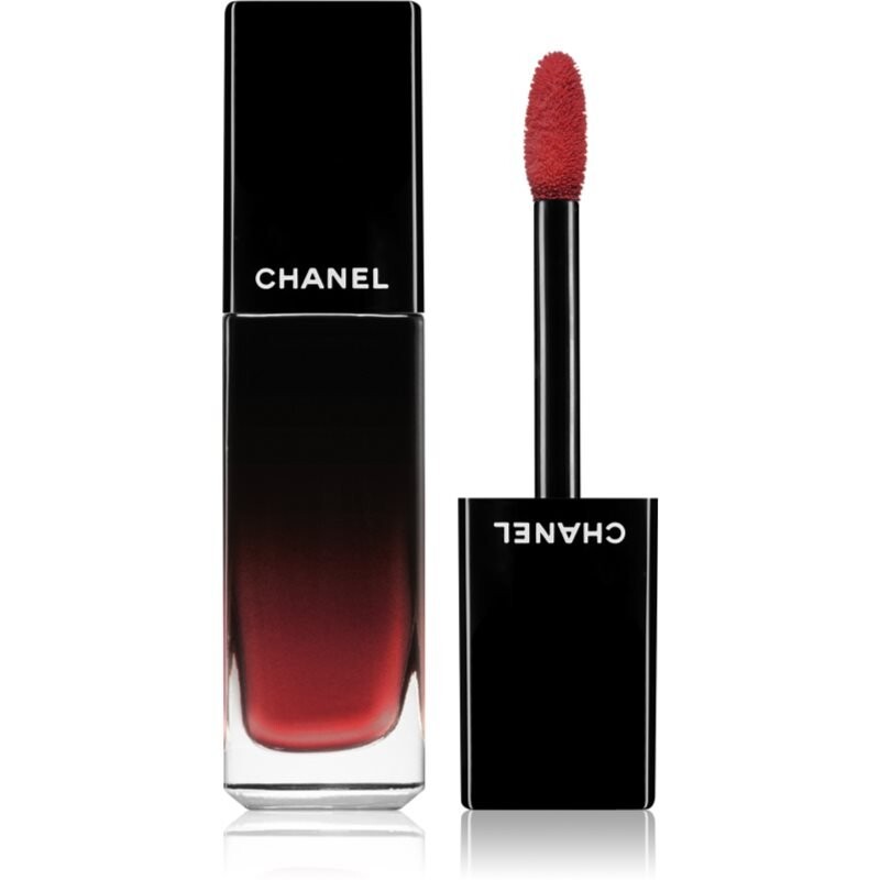 

Chanel, Rouge Allure Laque, стойкая жидкая губная помада, водостойкий оттенок 72 — Iconique, 5,5 мл