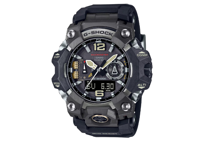 

Серые часы унисекс серии MASTER OF G-LAND GWG-B1000-1A CASIO