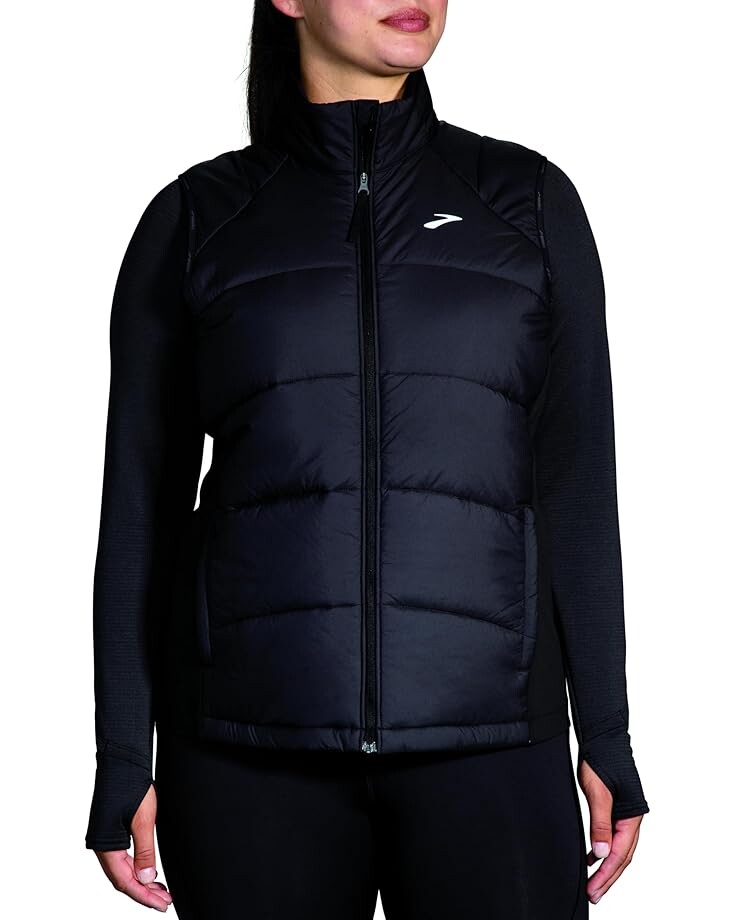 

Утепленный жилет Brooks Shield Hybrid Vest 3.0, черный