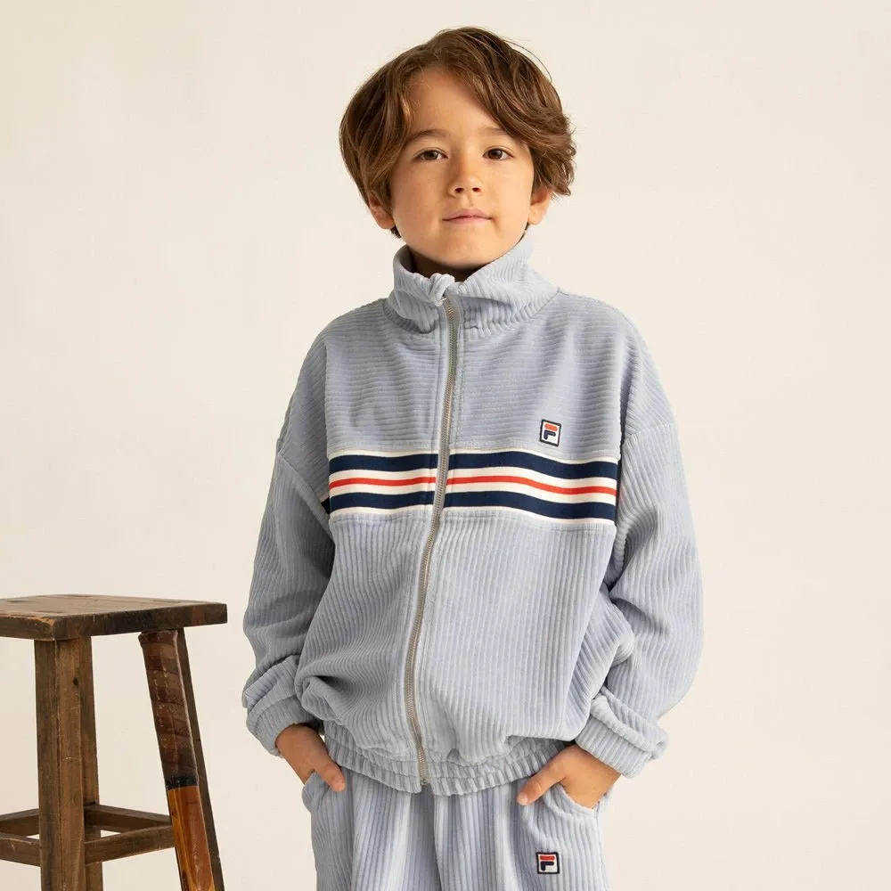 Вязаная вельветовая куртка Branshes, blue