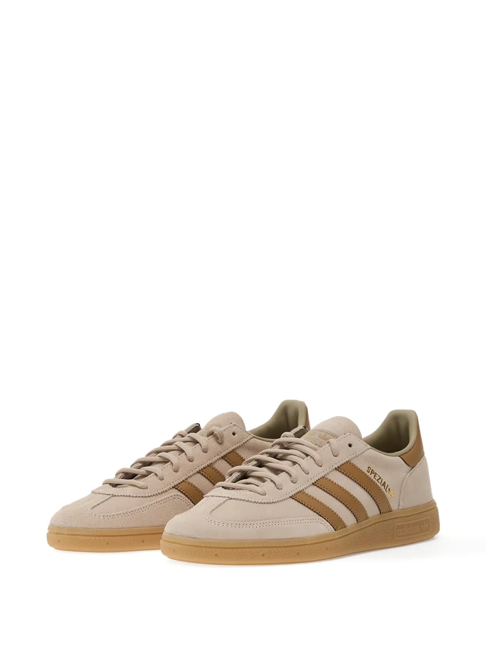 Кроссовки Handball Spezial с полосками Adidas, нейтральный — фото 2