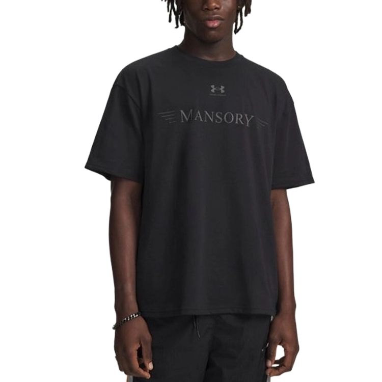 

Футболка Mansory FW25 Heavyweight Kısa Kollu, мужская Under Armour, черный