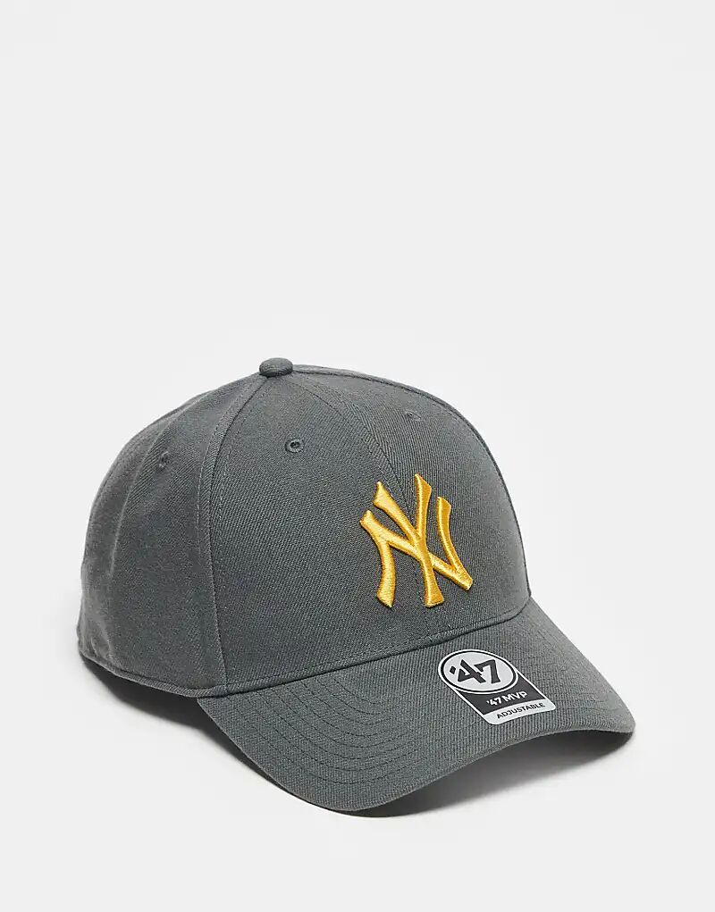 

Кепка MVP 47 Brand NY Yankees угольного цвета