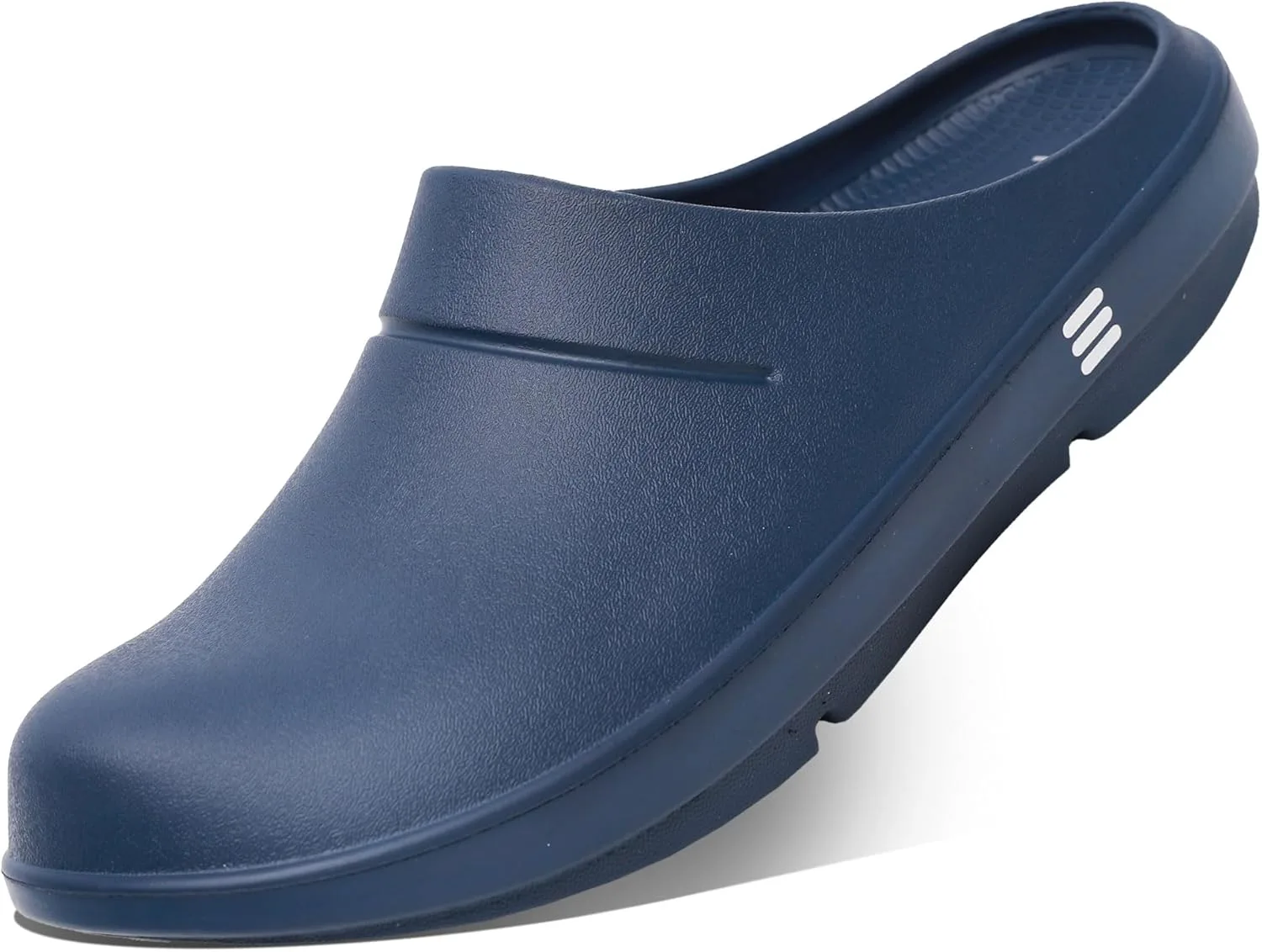 

HUHV Clog Unisex Recovery Comfort Slip-On - Lightweight and Cushioning with HEALIUM Technology for Pain Relief and Comfort, темно-синий