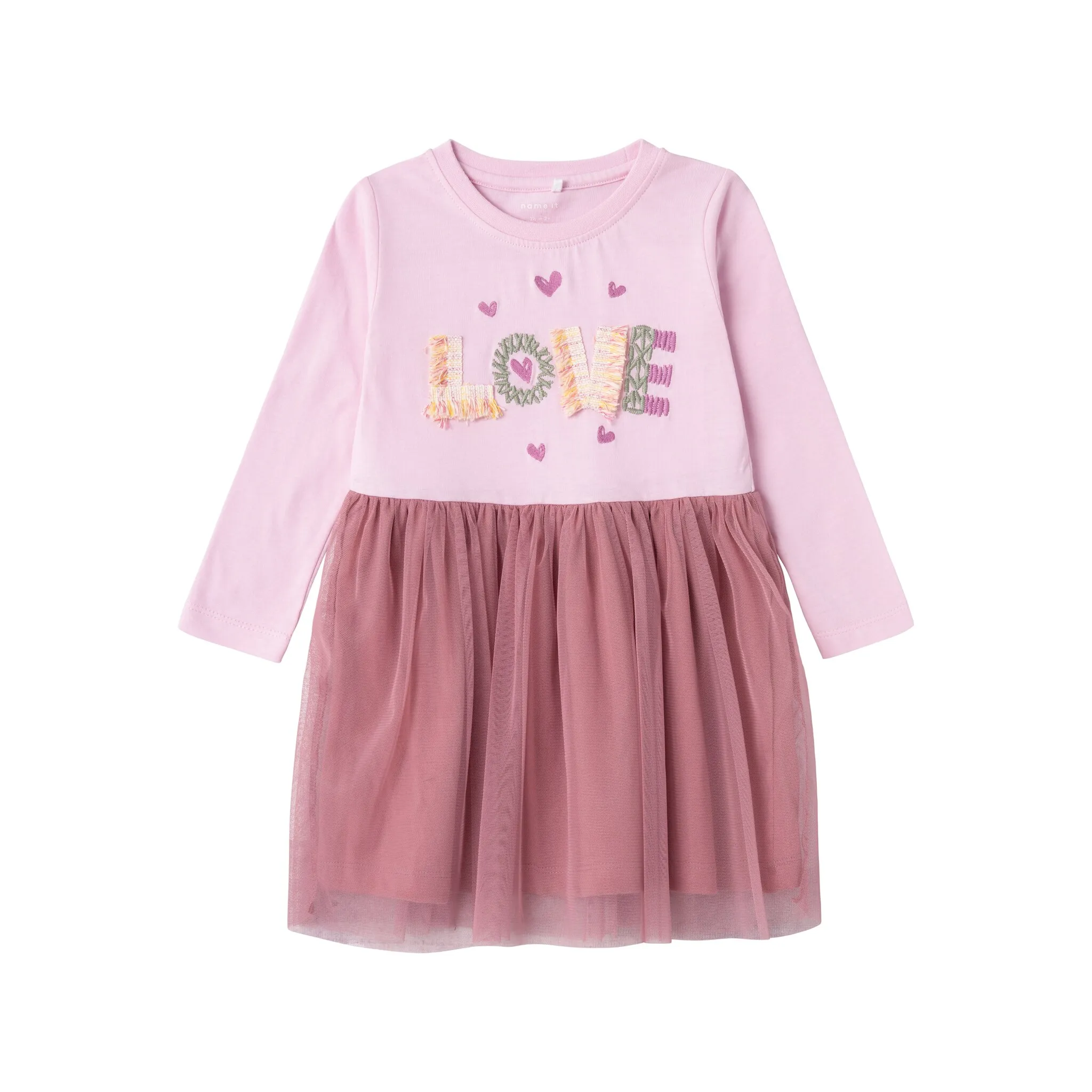 

Тюлевое платье Name It «NMFOHFELIA LS DRESS BOX», цвет Corsage