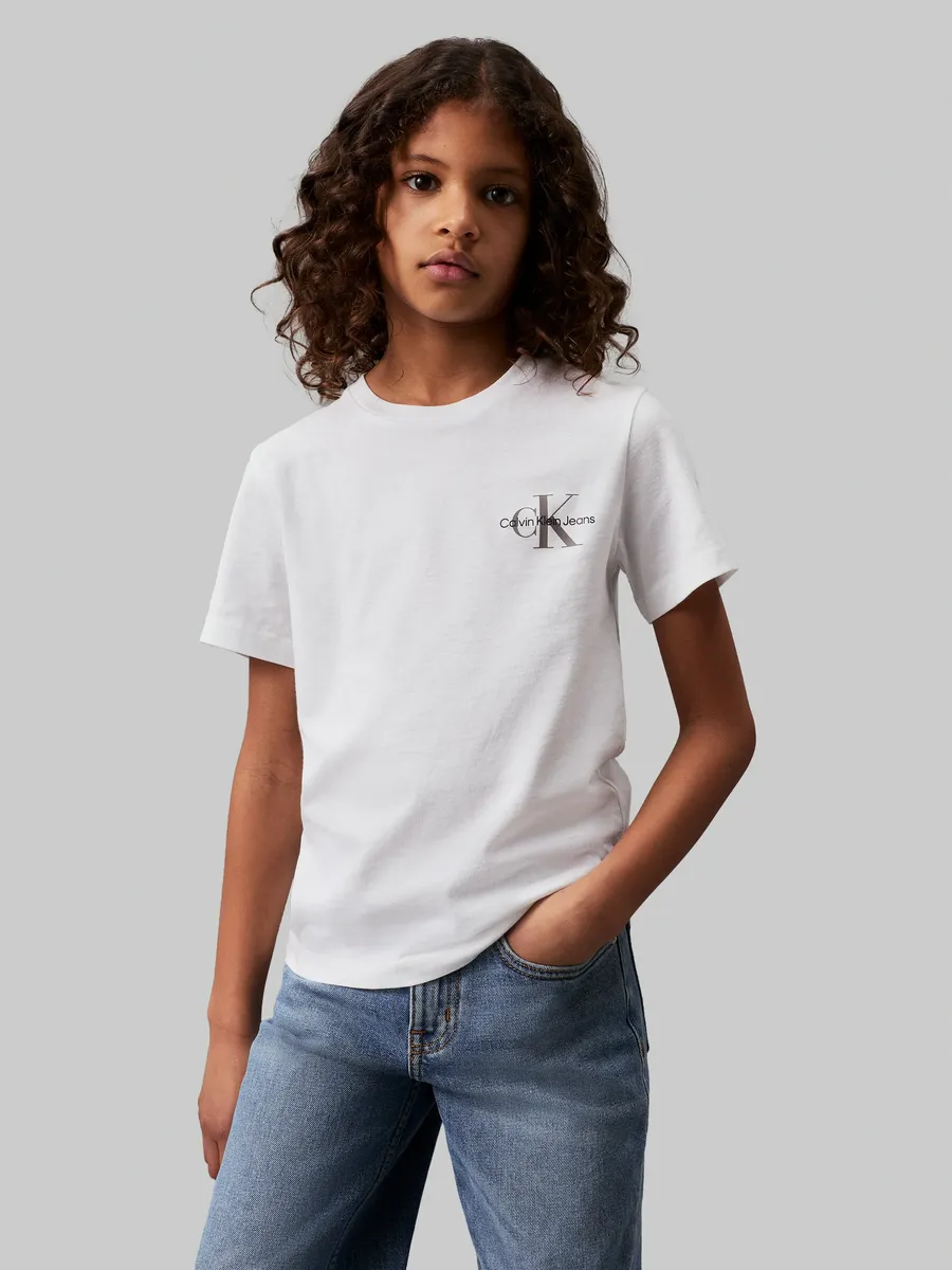 

Футболка Calvin Klein Jeans "CHEST MONOGRAM T-SHIRT", для детей до 16 лет, белый