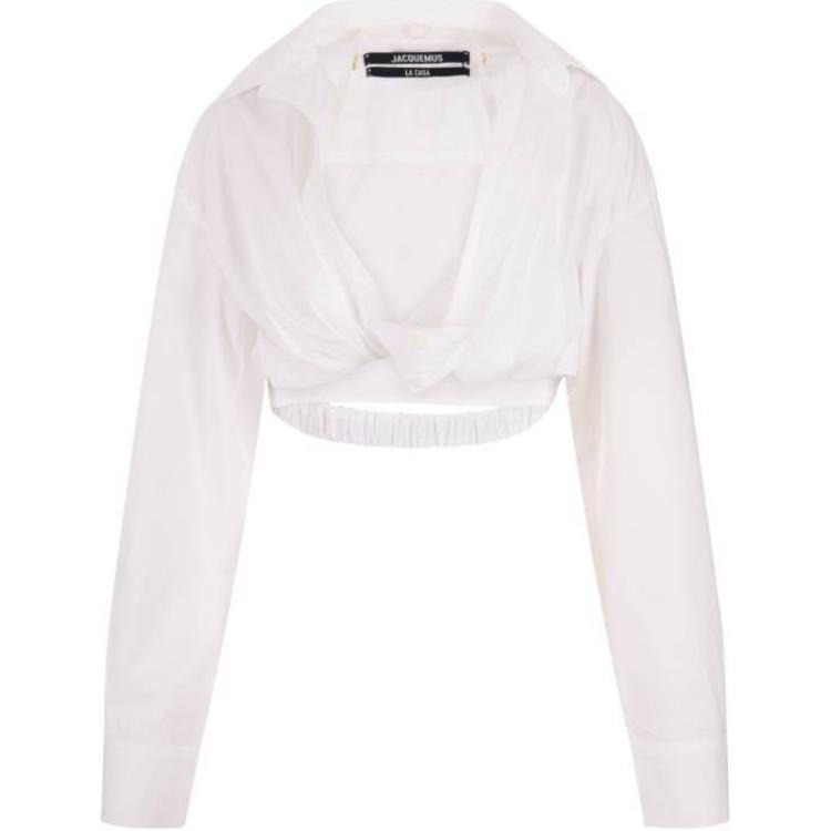 

Рубашка Bahia Courte Jacquemus, белая