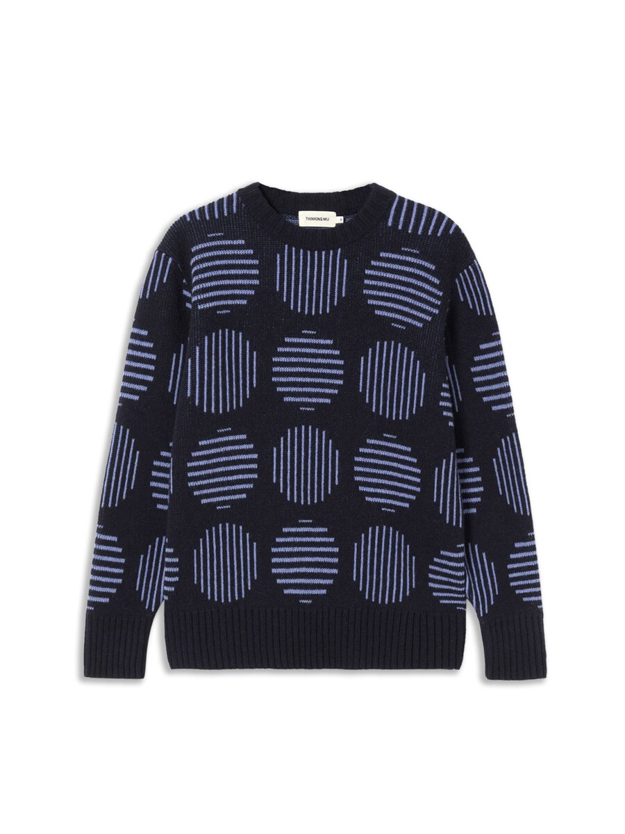 

Свитер Thinking MU Khem, цвет Navy/Blue denim