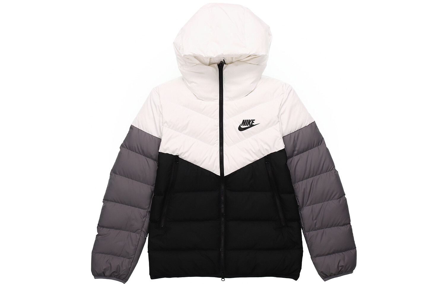 

Мужской пуховик Nike, Черно-белый