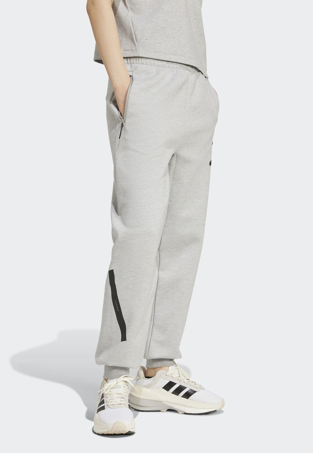 Спортивные брюки Z.N.E. adidas Sportswear, серый — фото 3