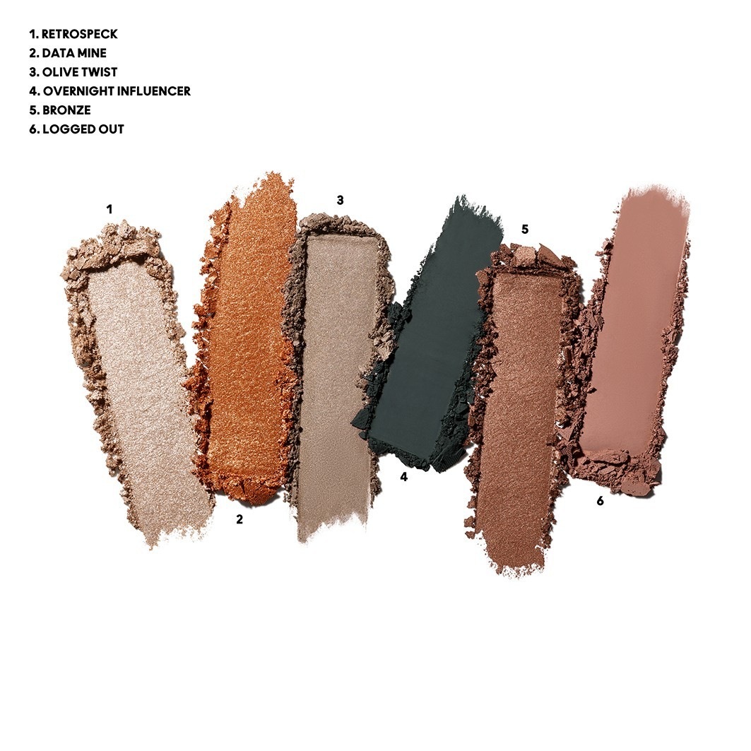 Тени для век connect in eyeshadow palette Mac, bronze influence, вес 6.25 гр. — фото 4