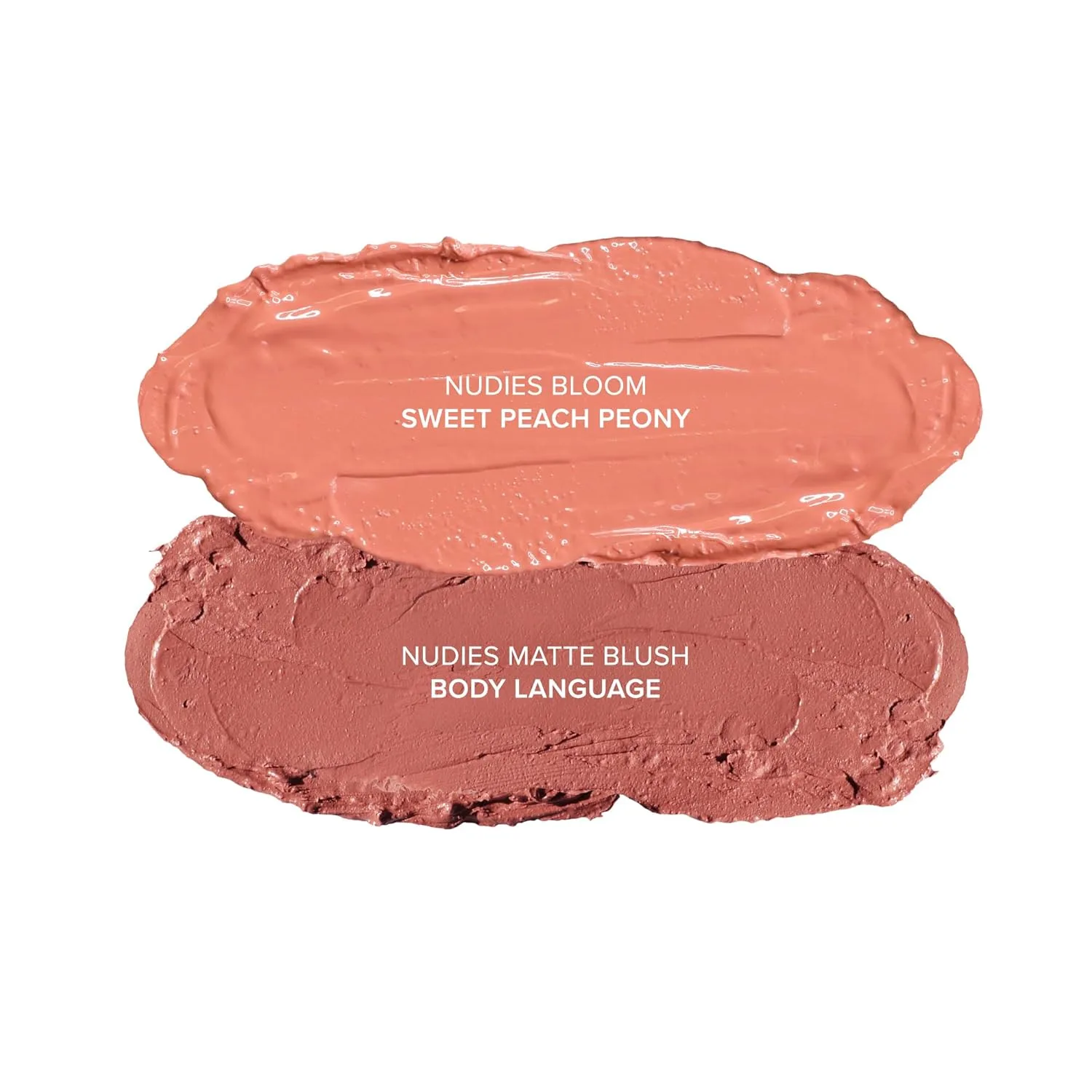 Набор кремовых румян-стиков Nudestix Pretty Nude Skin Kit - 2 оттенка для щек, глаз и губ | Включает Nudies Matte и Nudies Bloom | Подходит для всех оттенков кожи, Body Language, Sweet Peach Peony — фото 4