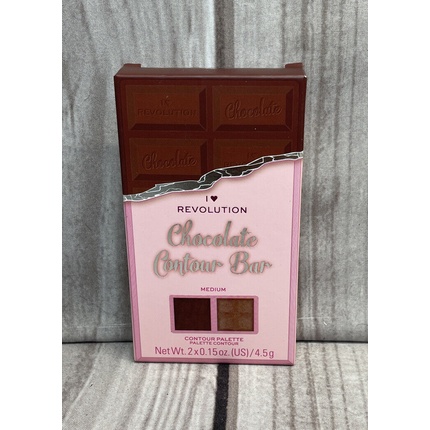 

Палитра теней для век I Heart Chocolate Contour Bar Medium Revolution
