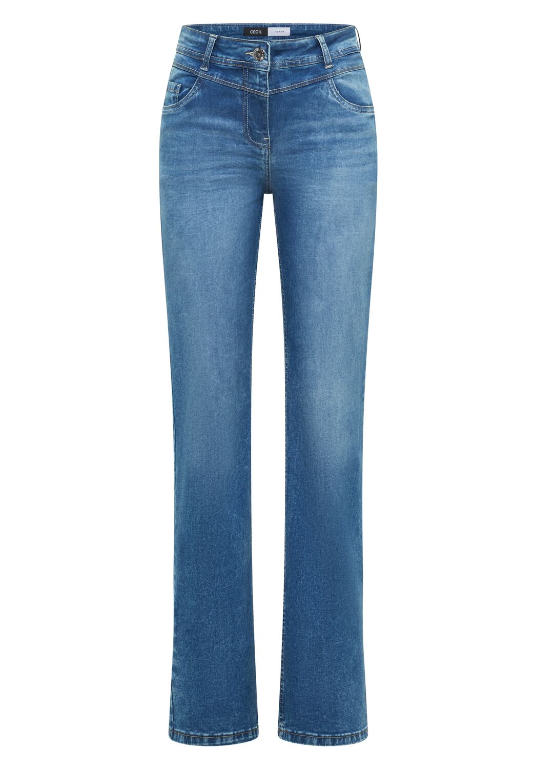 

CECIL Джинсы-клеш в синем цвете