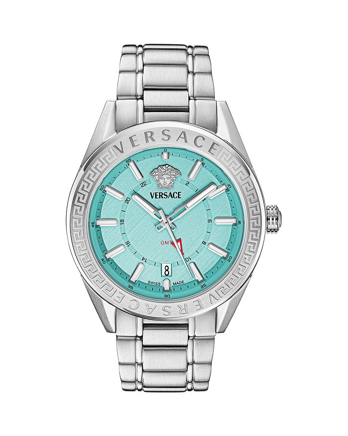

Часы V-Code GMT, 42 мм Versace, синий