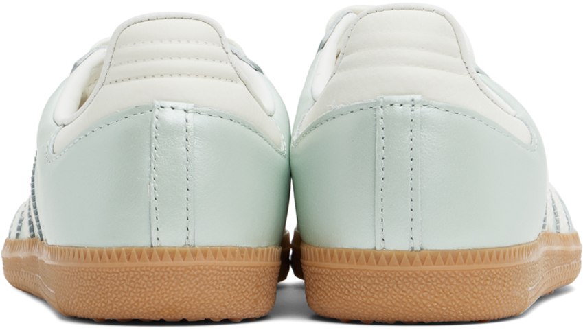Сине-белые кроссовки Samba OG Adidas Originals — фото 2