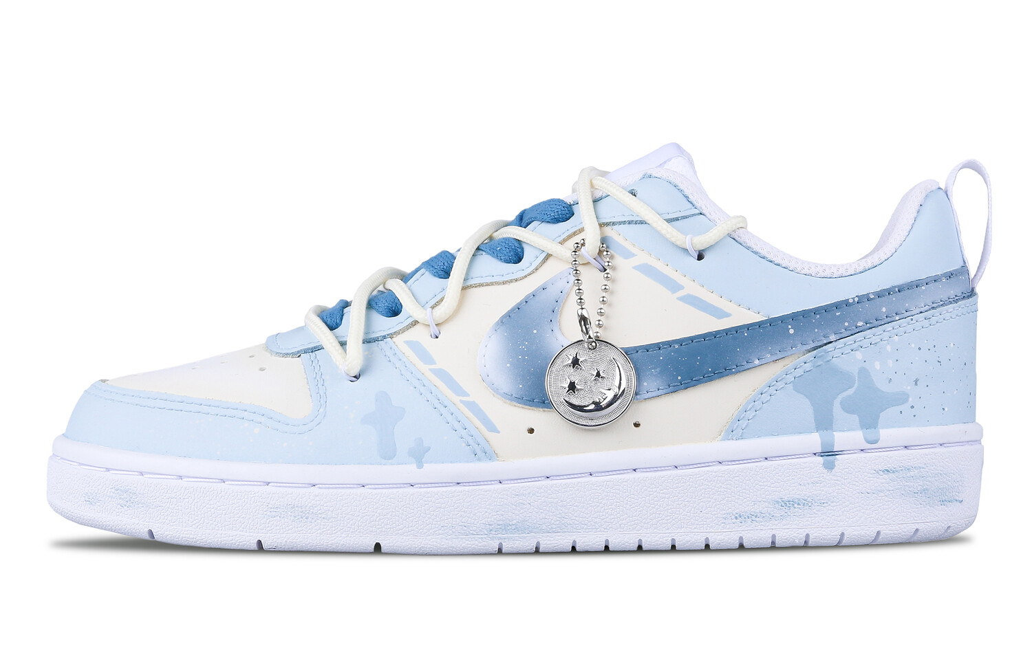 

Женские кроссовки для скейтбординга Nike Court Borough Low, Cream blue