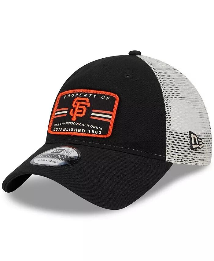 

Мужская черная кепка San Francisco Giants Property Trucker 9TWENTY Snapback New Era