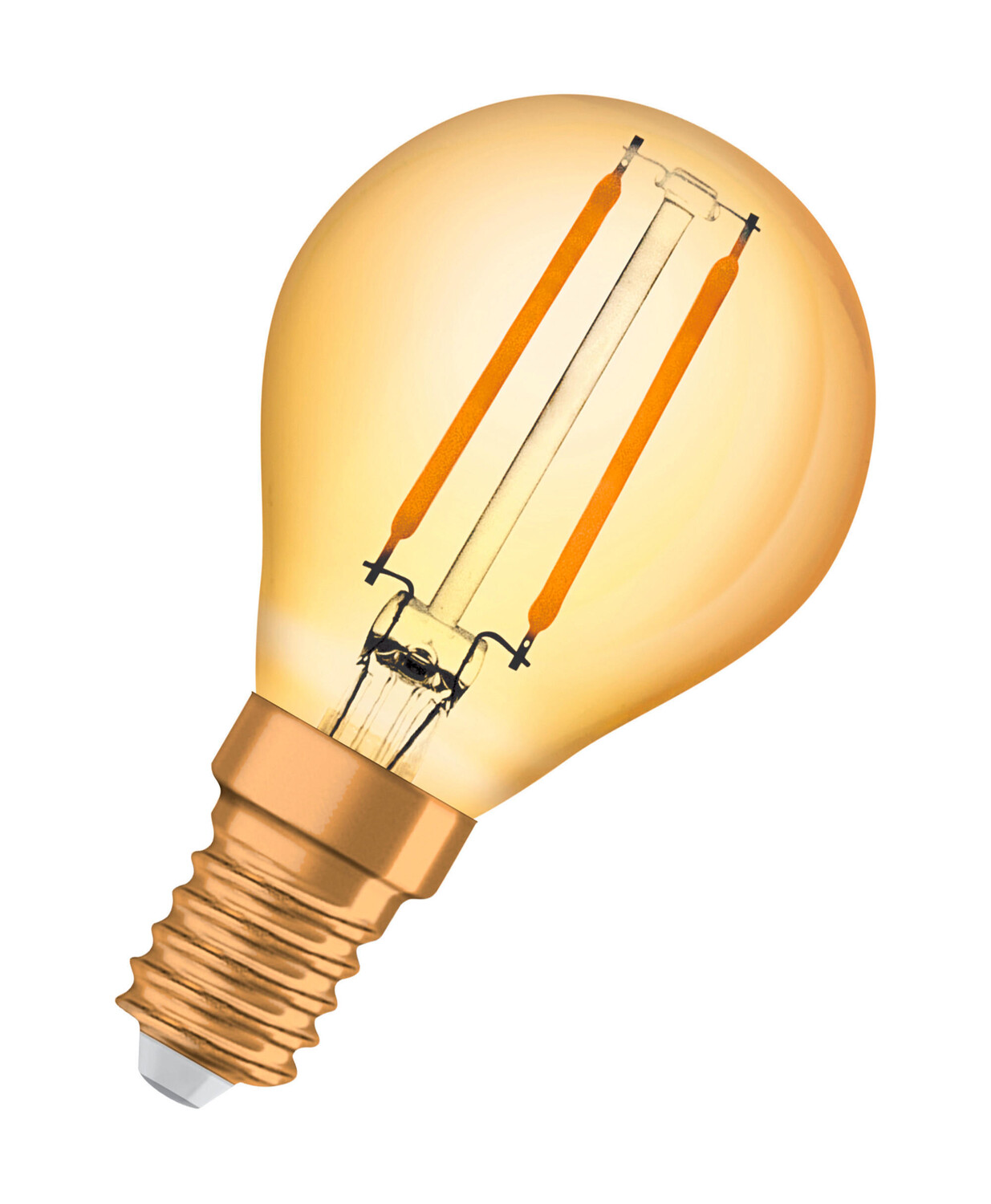 

Светодиодная лампочка Osram, 4,5x7,7 см, золотой