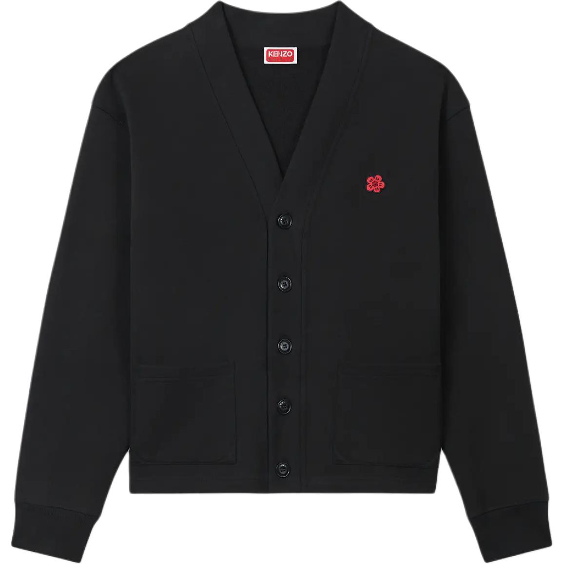 

Кардиган с вышивкой цветов Boke KENZO, черный