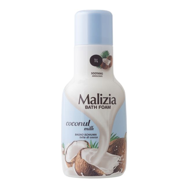 

Пена для ванны с кокосовым молоком Malizia, 1000 мл