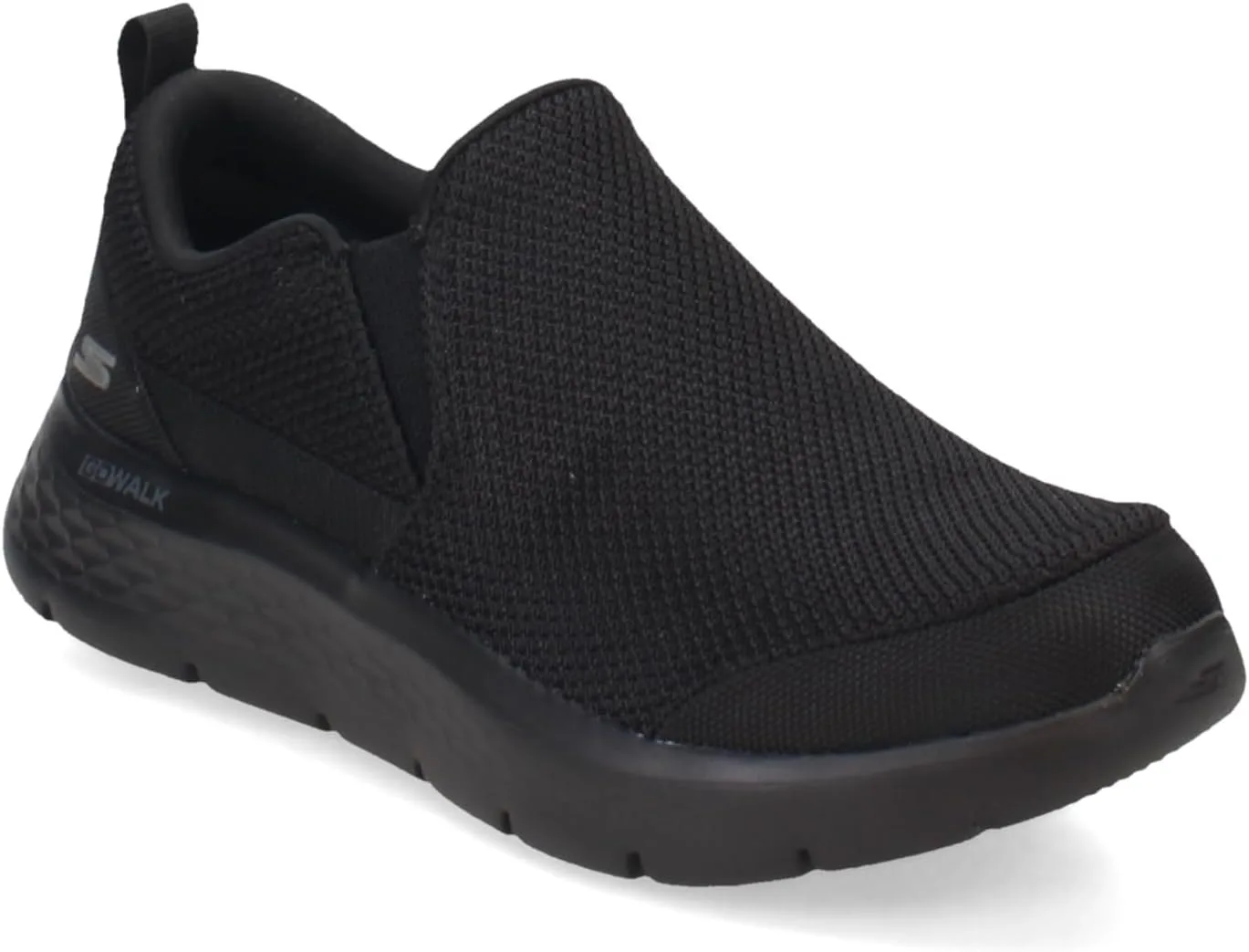 Мужские слипоны Skechers Gowalk Flex-Athletic, повседневные кроссовки с технологией Air Cooled Foam, черный — фото 2