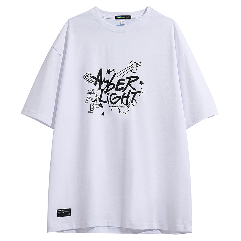 

Футболка унисекс AMBER LIGHT, белый