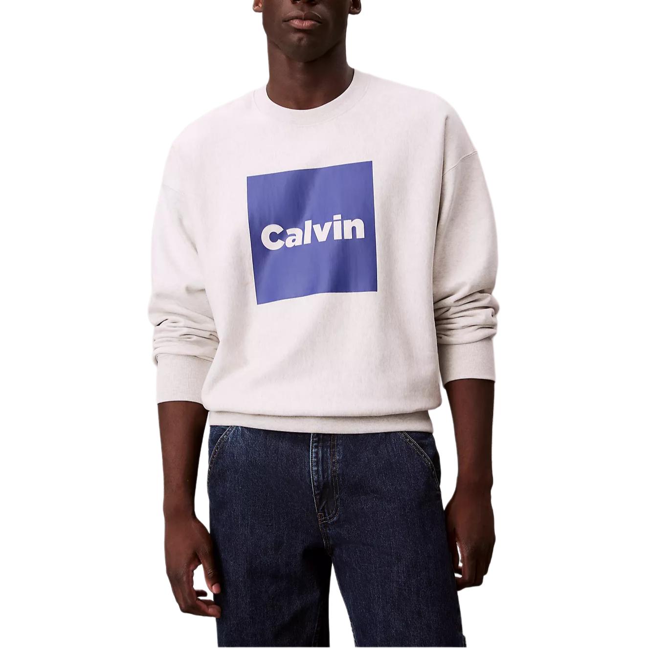 

Calvin Klein Свитшот мужской светло-серый