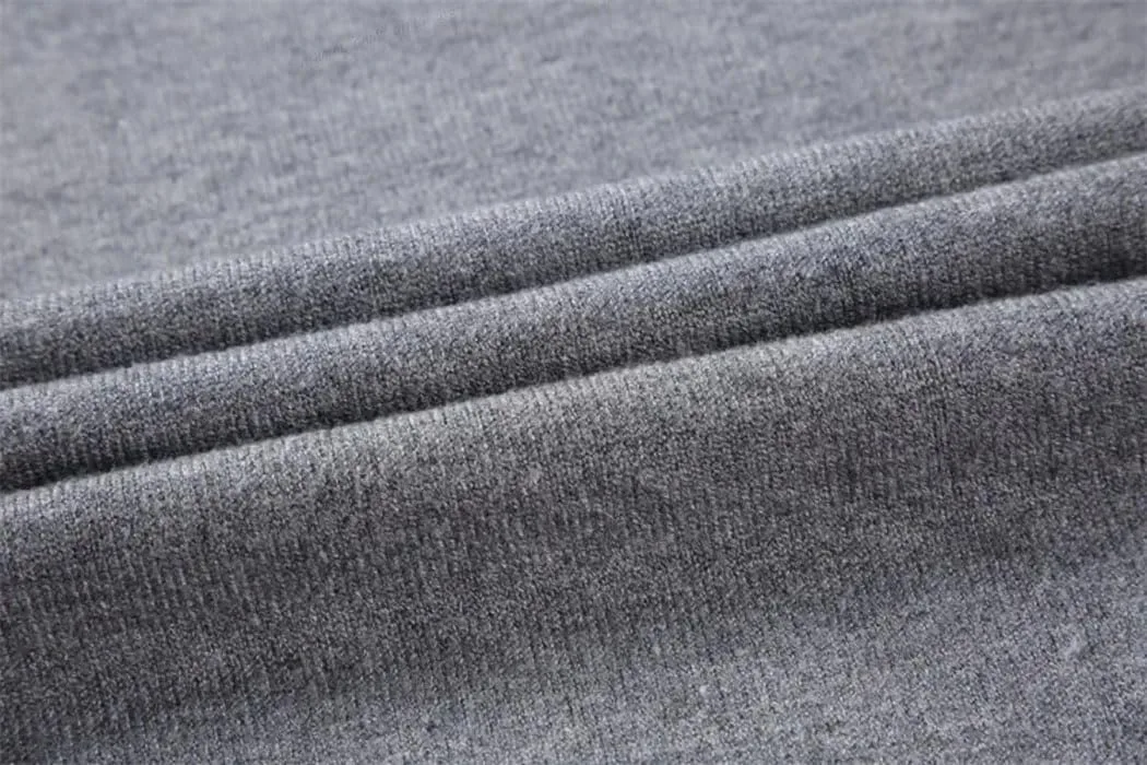 Мужской вязаный свитер с воротником-стойкой Slim Fit — фото 3