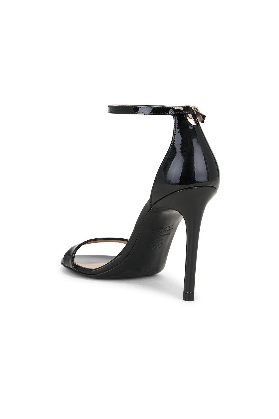 Сандалии Nudist ii 100 Stuart Weitzman, black — фото 3