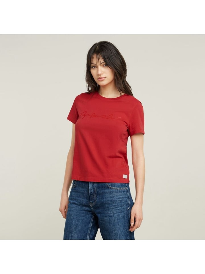 

Футболка G-Star Raw T-Shirt, цвет baron