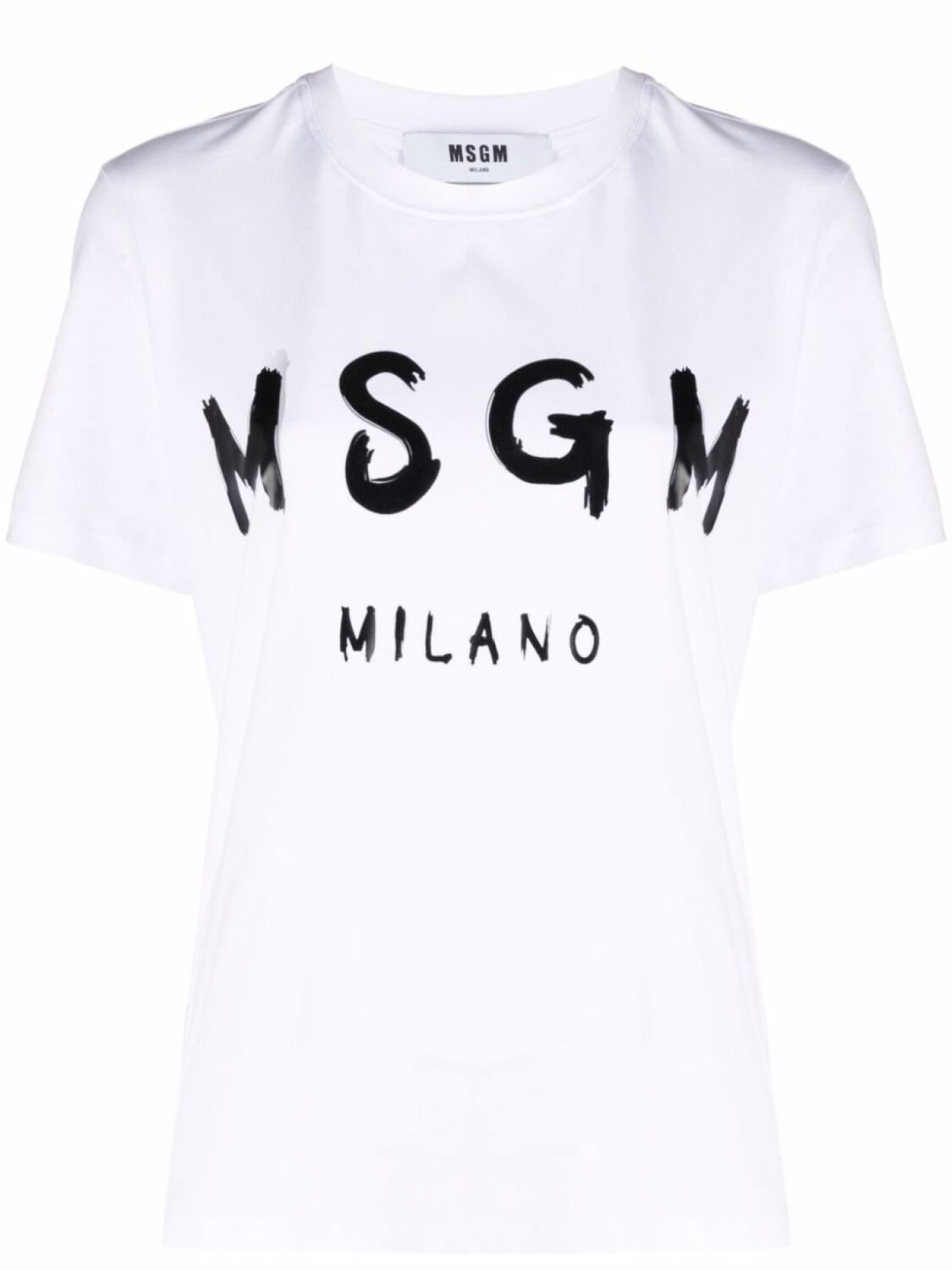 

MSGM футболка с логотипом, белый