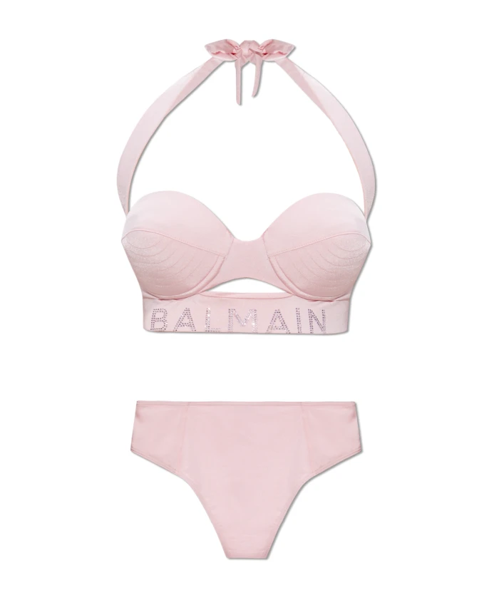 

Раздельный купальник Balmain, розовый