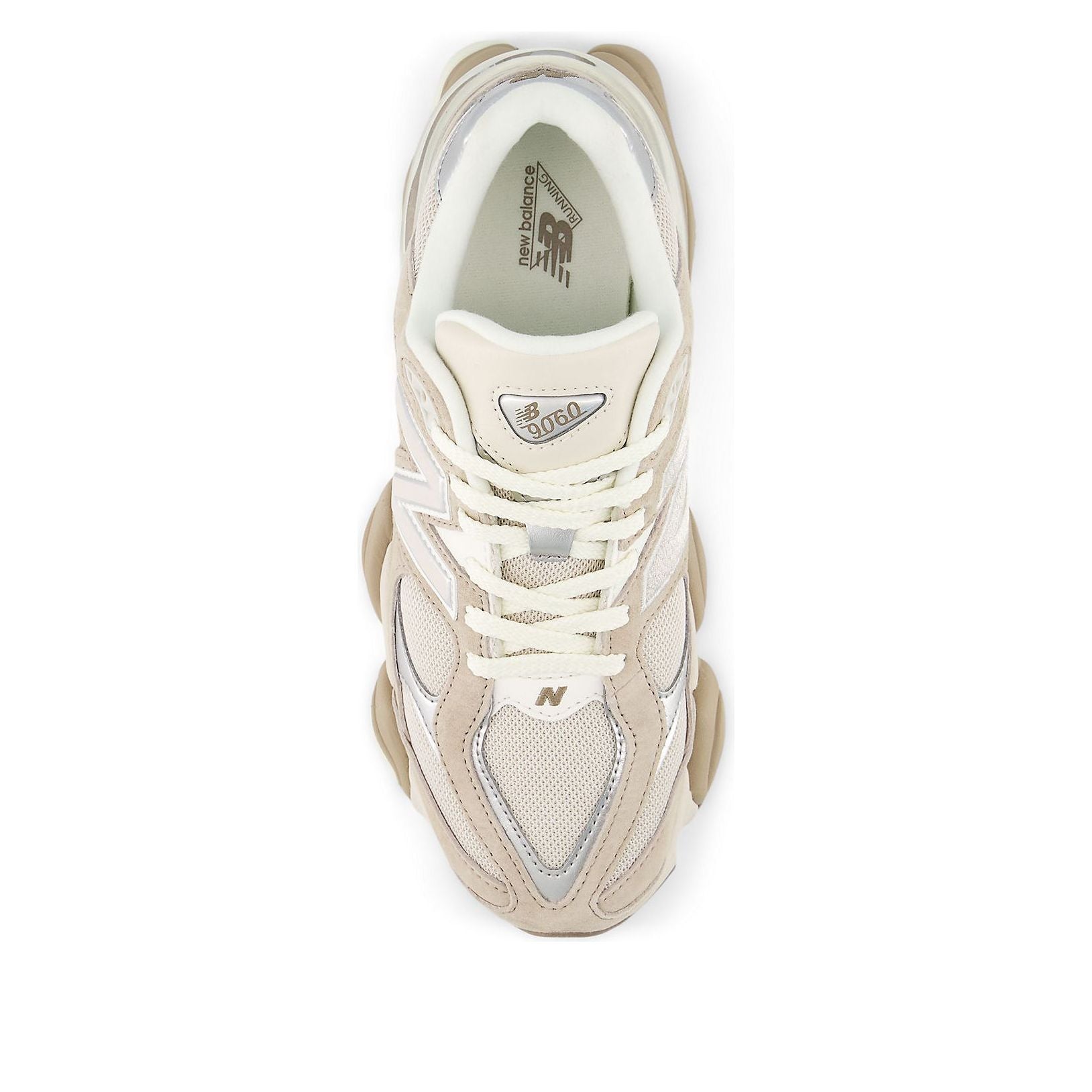 Кроссовки New Balance 9060 'Moonbeam Silver Metallic Driftwood' — фото 3
