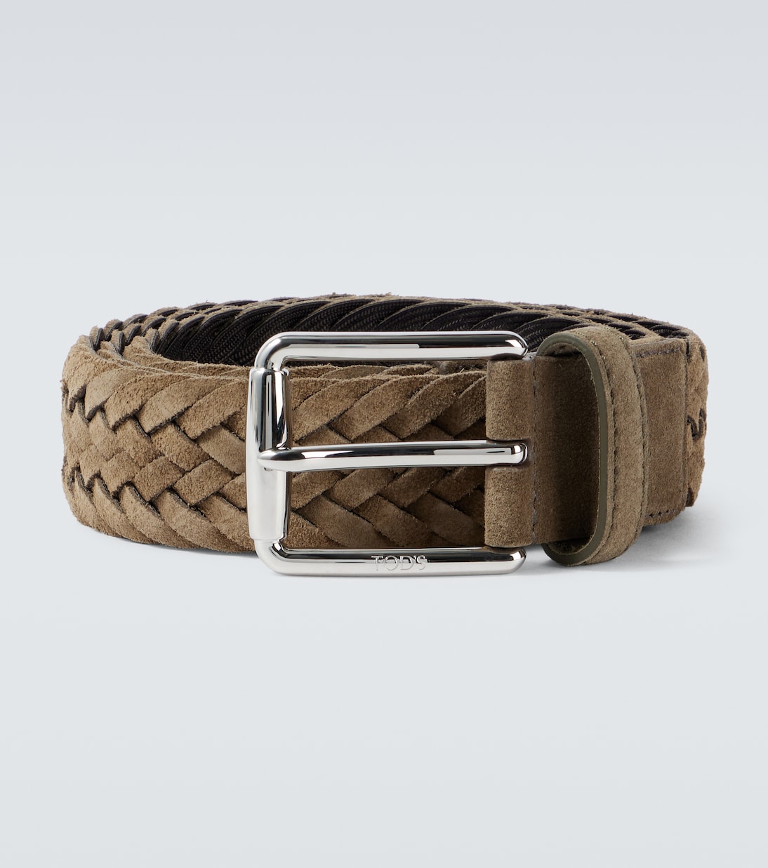 

Плетёный пояс из замши Tod's, Aredesia Medio+ NKP