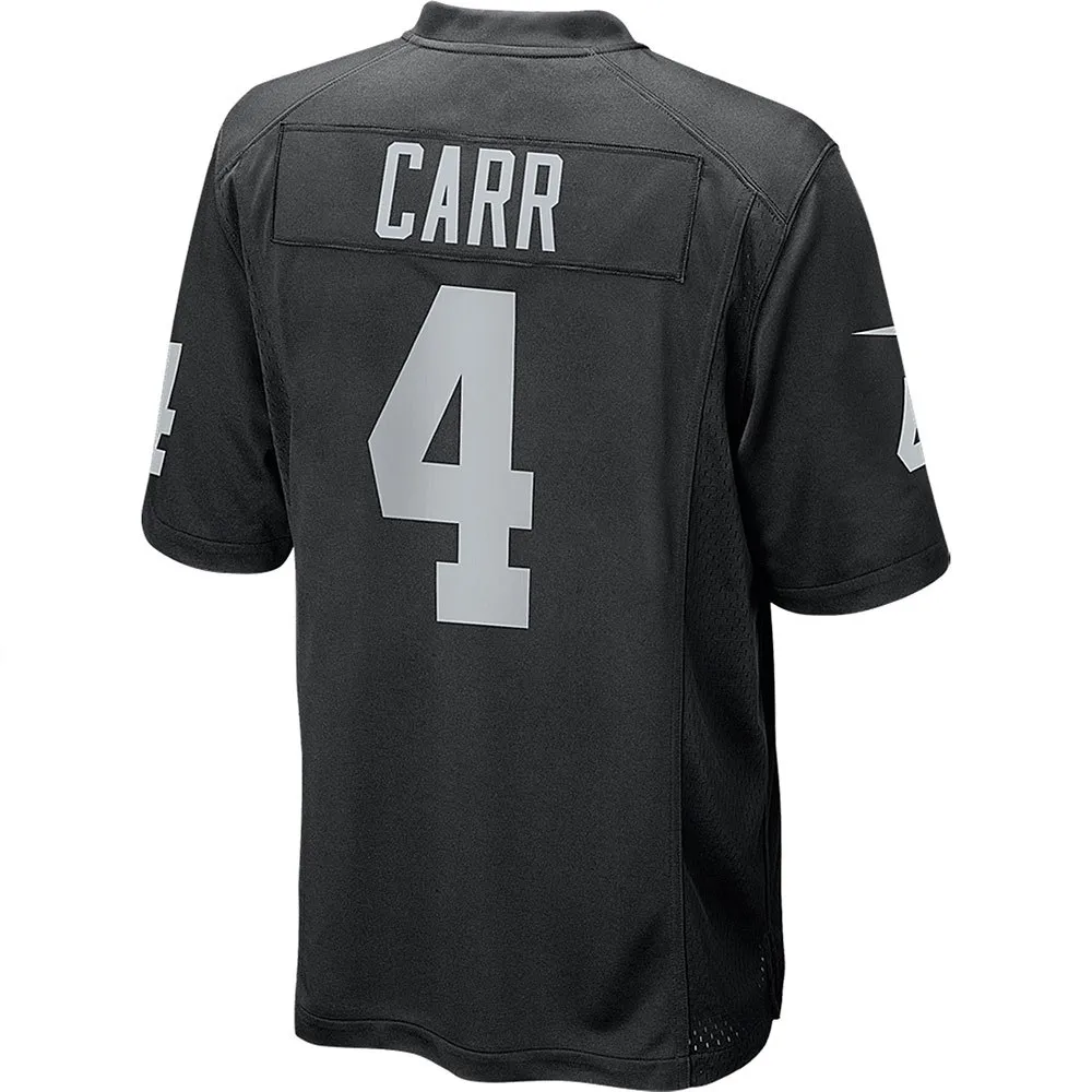 Футболка Nike NFL Las Vegas Raiders short sleeve v neck, черный — фото 2
