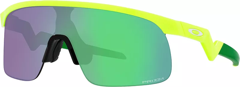 

Молодежные солнцезащитные очки Oakley с резистором, цвет Retina Burn/Prizm Jade