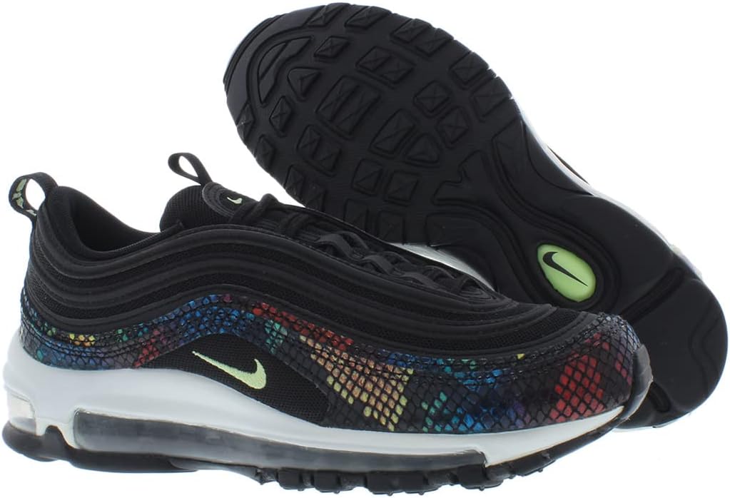 Мужские кроссовки Nike Air Max 97, белый/черный/синий — фото 2