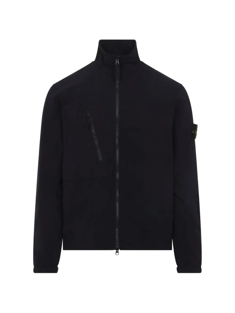 Куртка с карманами на молнии Stone Island, черный