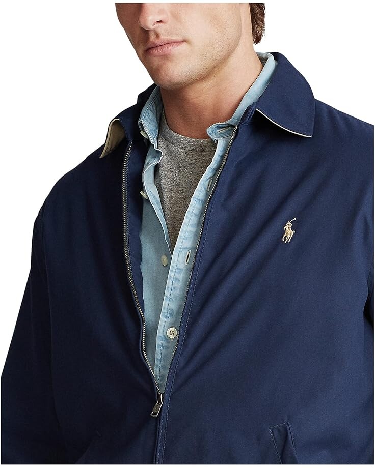 Куртка Polo Ralph Lauren Bi-Swing Windbreaker Jacket, цвет Refined Navy — фото 3