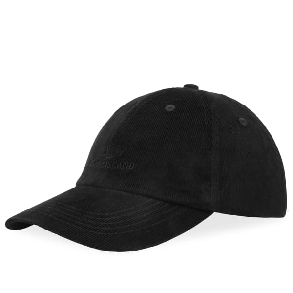 

Вельветовая кепка Stone Island, черный