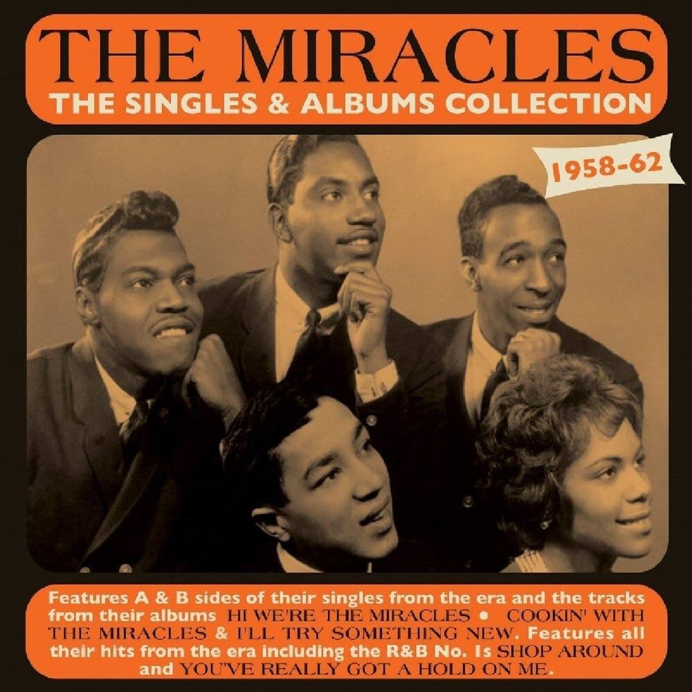 

Диск CD The Singles & Albums Collection 1958-62 - The Miracles