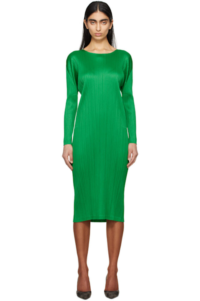 

Платье миди Green Monthly Colors February PLEATS PLEASE ISSEY MIYAKE