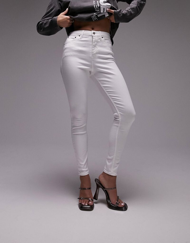 

Белые джинсы Topshop Jamie