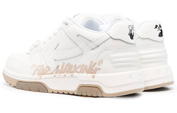 Кроссовки out of office low-top sneaker 'white beige' Off-White, белый — фото 3