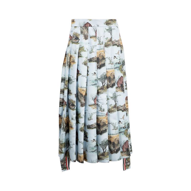 

Юбка Thom Browne Scenic Toile Classic Pleated Skirt 'Seasonal Multicolor'