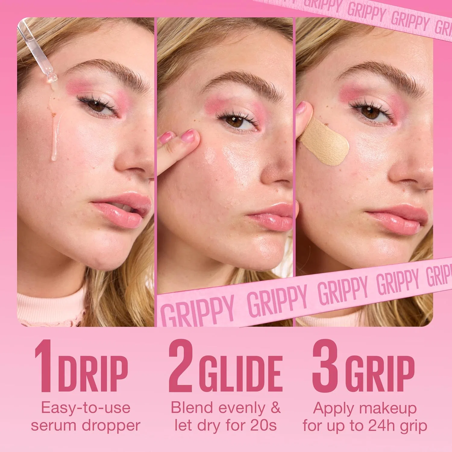 Праймер для лица с 2% ниацинамида Maybelline New York Grippy Serum, 1 шт. — фото 4