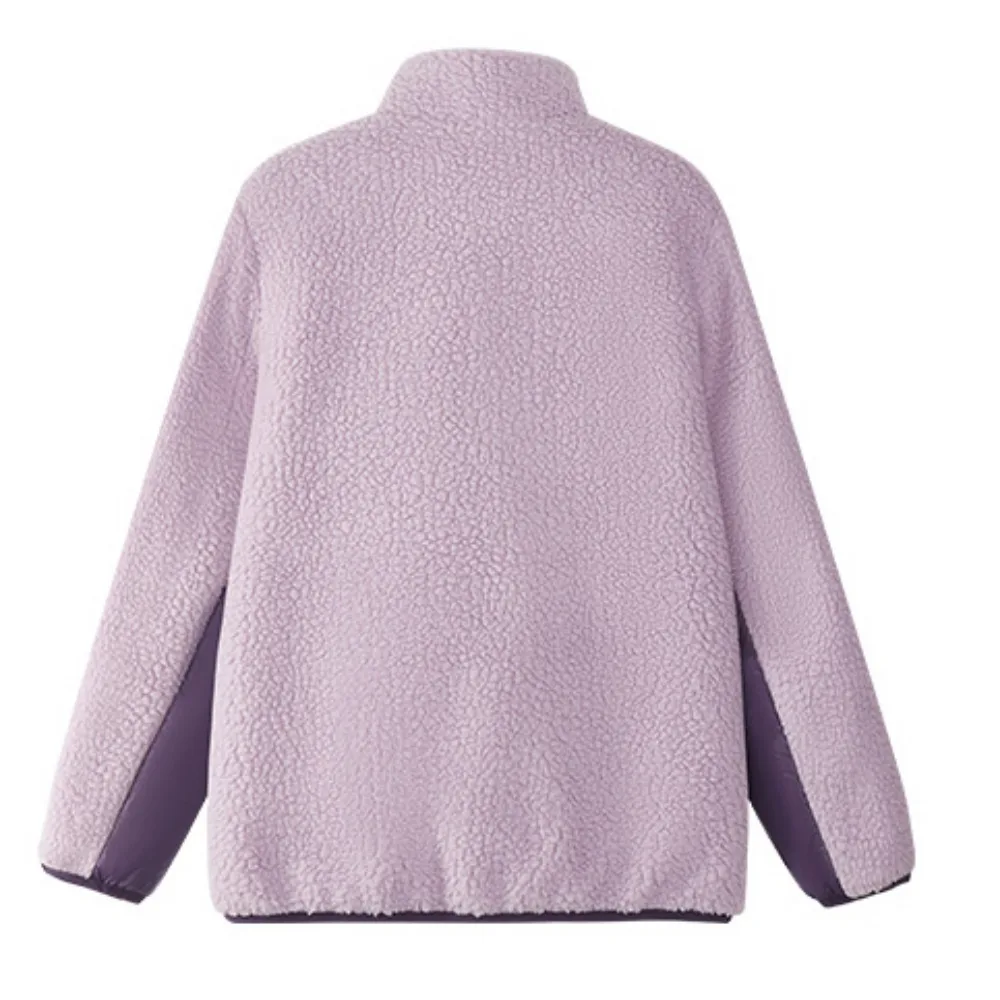 Утепленная курка свободного кроя для детей FILA KIDS, PU-Pink Purple — фото 3