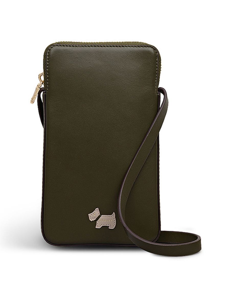 

Сумка-кроссбоди Heritage Radley Protect Mini для телефона Radley London, Pine Needle